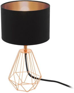 Eglo Carlton 2 table lamp black/copper