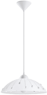 Eglo Vetro Pendel Hvit/Gjennomsiktig