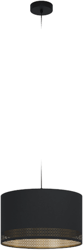Eglo Esteperra pendant black/gold