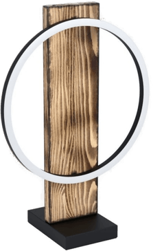 Eglo Boyal bordlampe svart/rustikk brun