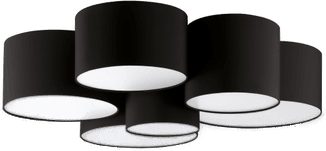 Eglo Pastore ceiling light black