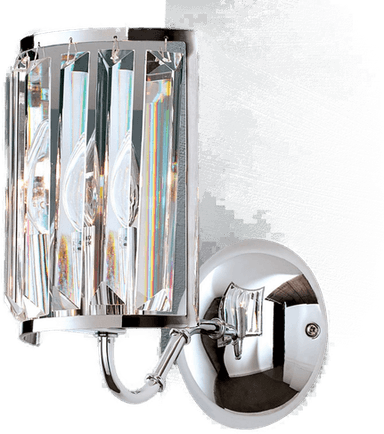 Orion Krystallbelagt Vegglampe Gstaad