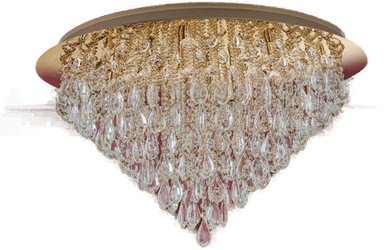 Orion Celeste taklampe, Ø75cm, gull