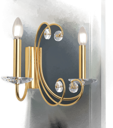 Orion Ariane vegglampe, gullfarget