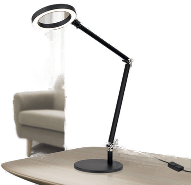 Orion Ringo LED-bordlampe, svart, dimbar