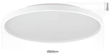 Orion LED-taklampe MASCA, Ø 60 cm