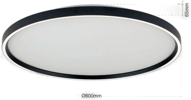 Orion LED-taklampe MASCA, Ø 60 cm