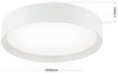 Orion LED-taklampe VARIO, Ø 40 cm, dimbar