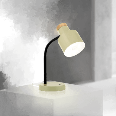 Orion Bordlampe Gili, lysegrønn, 35 cm