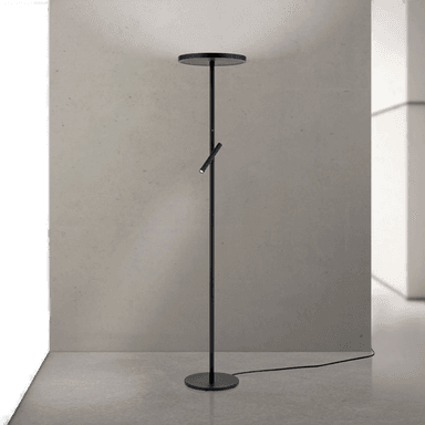 Orion LED-gulvlampe Teide, svart