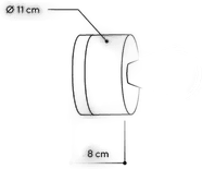 Almut Von Wildheim 0239 vegglampe rosa