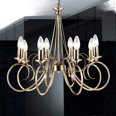 Globo hengelampe TRUNCATUS, 8 lys