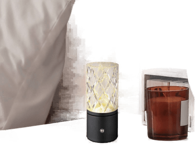 Globo Lunki LED-bordlampe, matt svart