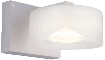 Globo Belinda LED-vegglampe, hvit