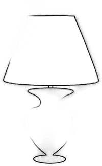 Kolarz Anfora bordlampe 65 cm