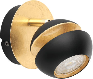 Eglo Nocito wall lamp black/gold