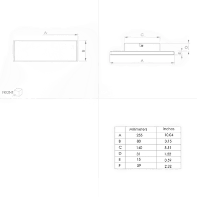 Stars Of Light LED-vegglampe Climene