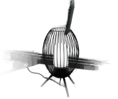 Eglo Fusignano utendørs lampe, svart