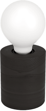 Eglo Turialdo 1 bordlampe svart
