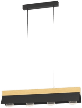Eglo Tarrafo pendellampe svart/brun