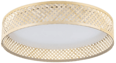 Eglo Luppineria Taklampe Ø380 mm Hvit Brun