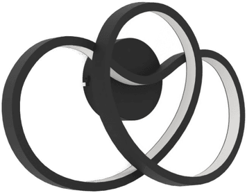 Eglo Gianella wall lamp black