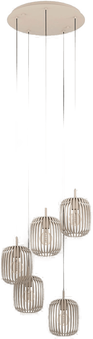 Eglo Romazzina Pendellampe 5-Lys Sand