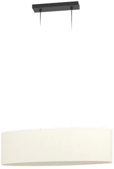 Eglo Febres hengelampe, svart/hvit