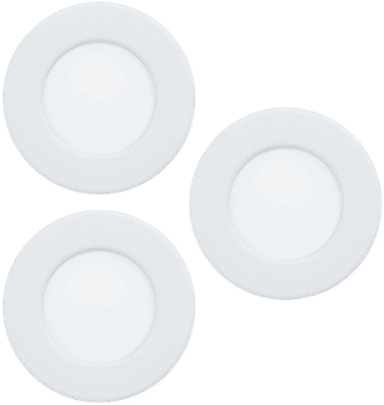 Eglo Connect Fueva 6-Z LED-innfellingslampe 3-pak