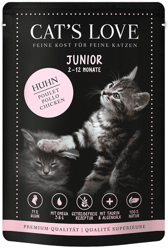 Cats Love Junior Kylling 12 x 85 g