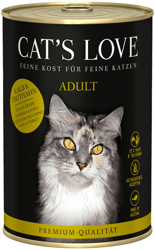 Cats Love Kalv & Kalkun 6 x 400 g