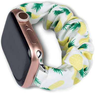 Hurtel Stoffreim til Apple Watch Ananas