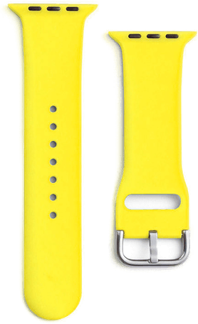 Hurtel Silikonreim Apple Watch 38-41mm Gul