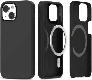 Techprotect Silikon Deksel iPhone 14/13 - Svart