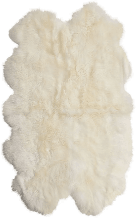 Natures Collection Saueskinnteppe 180x110 cm