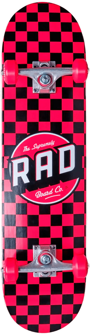 Rad Board Co RAD Checkers Skateboard 7,75"