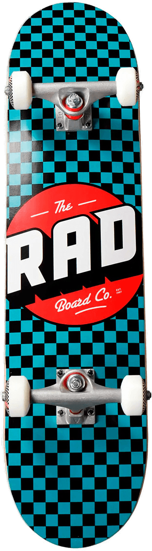 Rad Board Co Checkers Skateboard 7,25"
