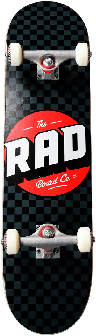 Rad Board Co Checkers Skateboard 8"