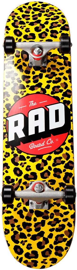 Rad Board Co RAD Logo Progressive Skateboard 8"