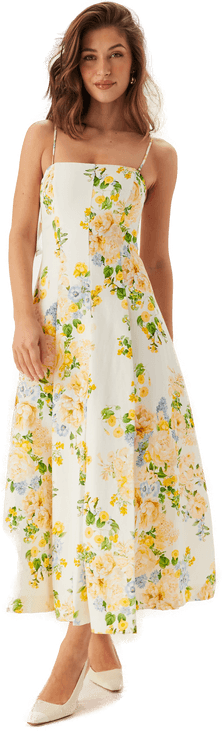 Forever New Charlotte Strapless Midi Dress