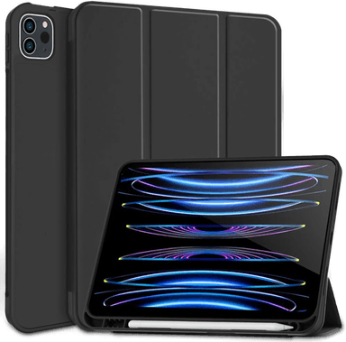 Techprotect iPad Pro 11" Deksel med Apple Pencil Holder - Svart