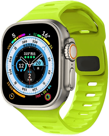 Techprotect Iconband Silikonreim Lime 44/45/49mm