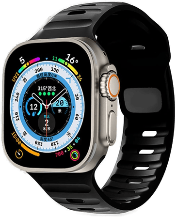 Techprotect Iconband Silikon Reim - Svart