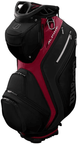 Wilson Alpine Cart Bag Black/Red