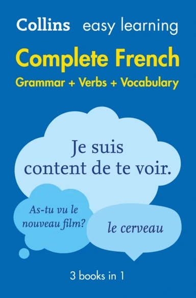 Easy Learning French Complete Grammar, Verbs and Vocabulary (3 books in 1) av Collins Dictionaries