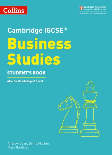 Cambridge IGCSE¿ Business Studies Student¿s Book av Andrew Dean, Denry Machin, Mark Gardiner