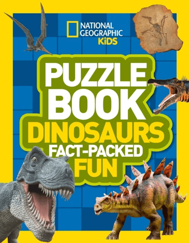 Puzzle Book Dinosaurs av National Geographic KIds