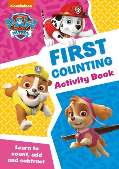 PAW Patrol First Counting Activity Book