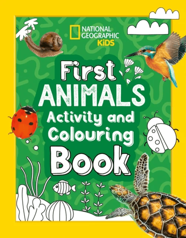 First Animals Activity and Colouring Book av National Geographic KIds