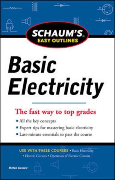 Schaums Easy Outline of Basic Electricity Revised av Milton Gussow
